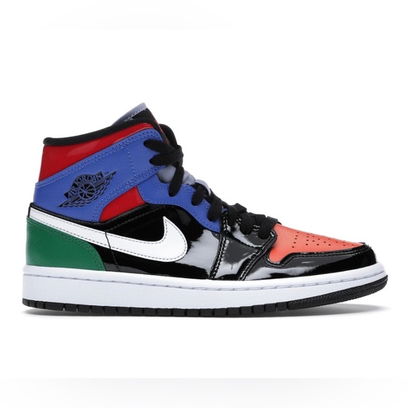 Selling brand new never worn with box Jordan 1 Mid Multi Patent women $240